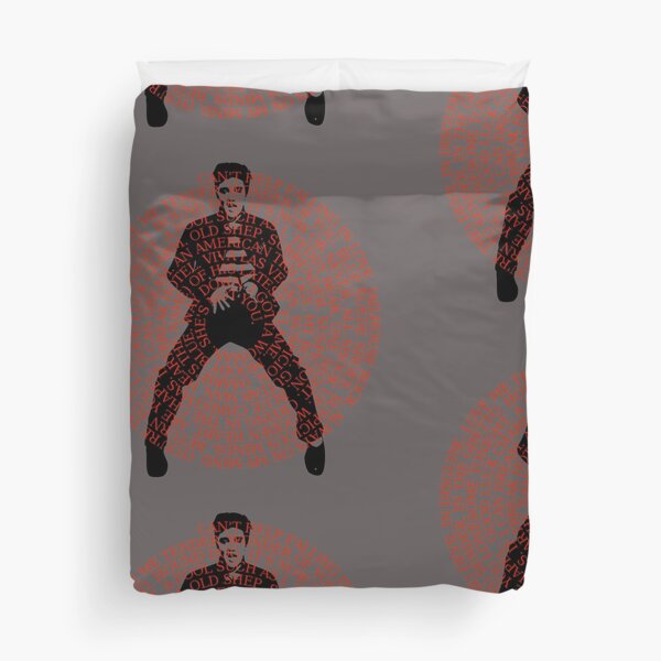 The King Of Rock Roll Duvet Cover