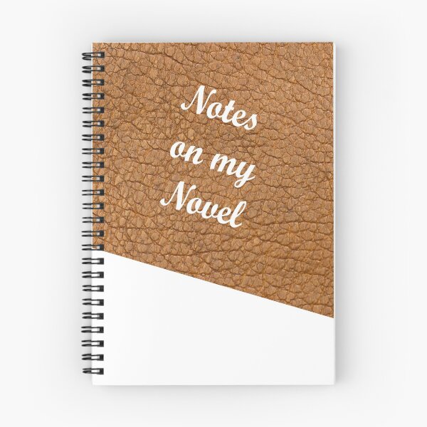 Item preview, Notes on my Novel Journal Cover designed and sold by HeartsFlourish.