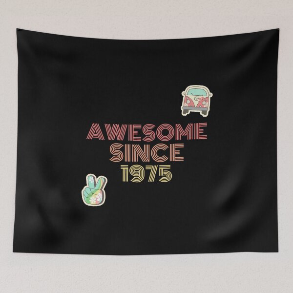 Item preview, Awesome Since 1975 designed and sold by friendlyspoon.