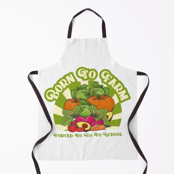 Item preview, forced to go to school born to farm designed and sold by PabsCellaneous.