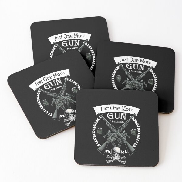 Item preview, Just One More Gun I Promise:Funny Distressed designed and sold by DIGIL DOWN.