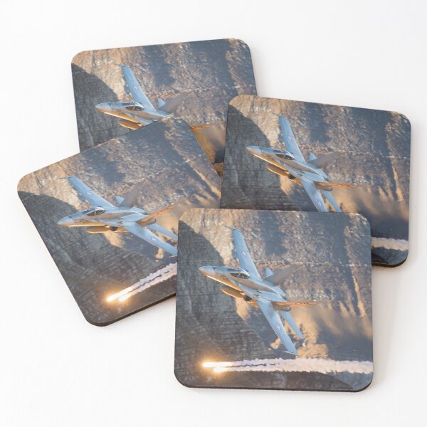 Item preview, Axalp F/A-18 Hornet dropping flares in the Alps designed and sold by sxgsixtyseven.