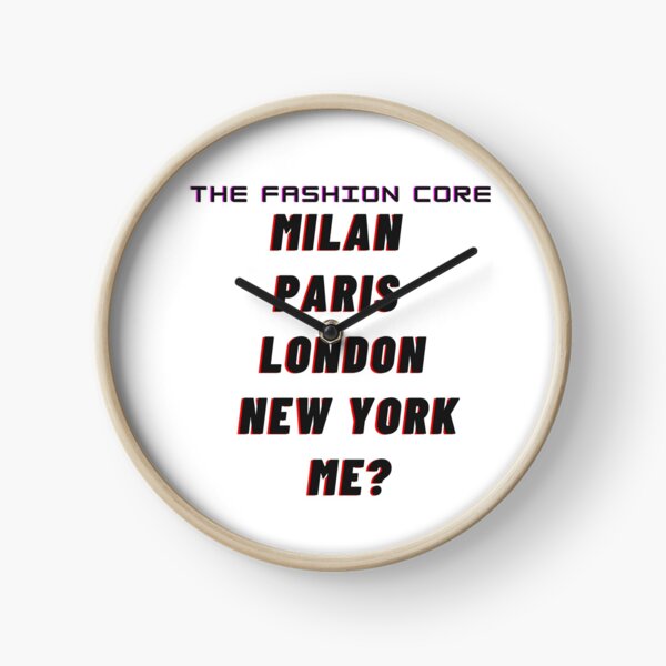THE FASHION CORE Clock
