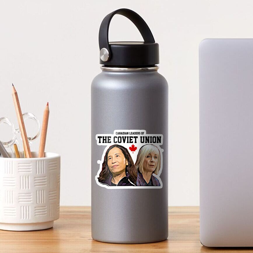 Canadian Leaders of the Coviet Union Sticker
