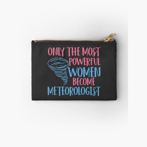 Item preview, Only The Most Powerful Women Become Meteorologist T-Shirt designed and sold by ZANKELLO.