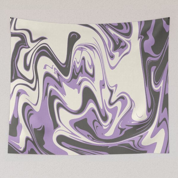Item preview, Gray, Purple, and White Marble designed and sold by CianiCentral.