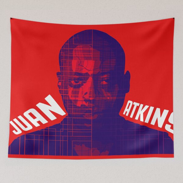 Item preview, Juan Atkins Portrait designed and sold by Lick-Design.