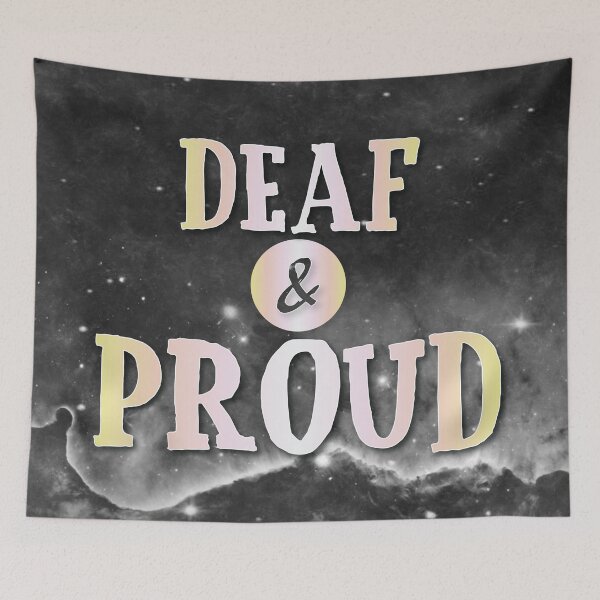 Item preview, Pangender: Deaf and Proud designed and sold by PrettySickArt.