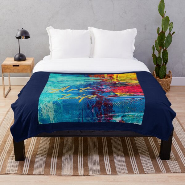Item preview, Art Life - Pintura de colores llamativos designed and sold by HeatherEthereal.