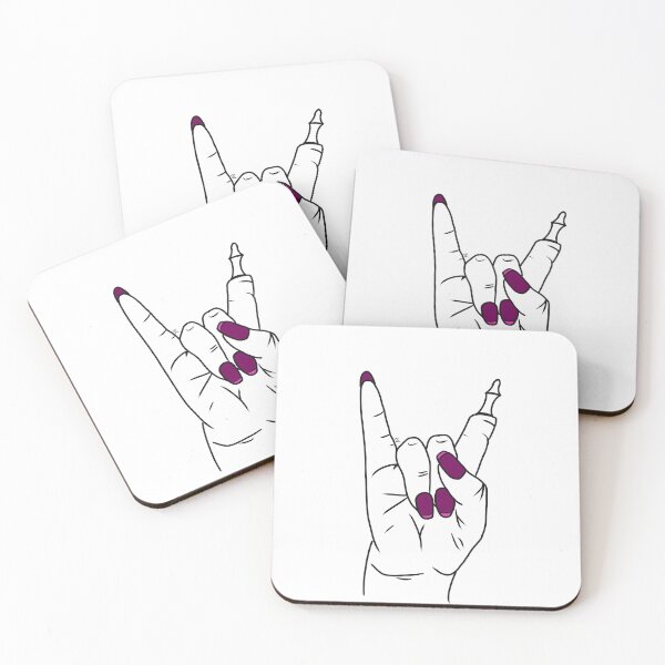 Item preview, Female zombie hand with metal pink nails designed and sold by BV-creas.