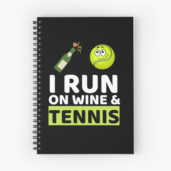 Item preview, I Run On Wine & Tennis designed and sold by bifkee19.