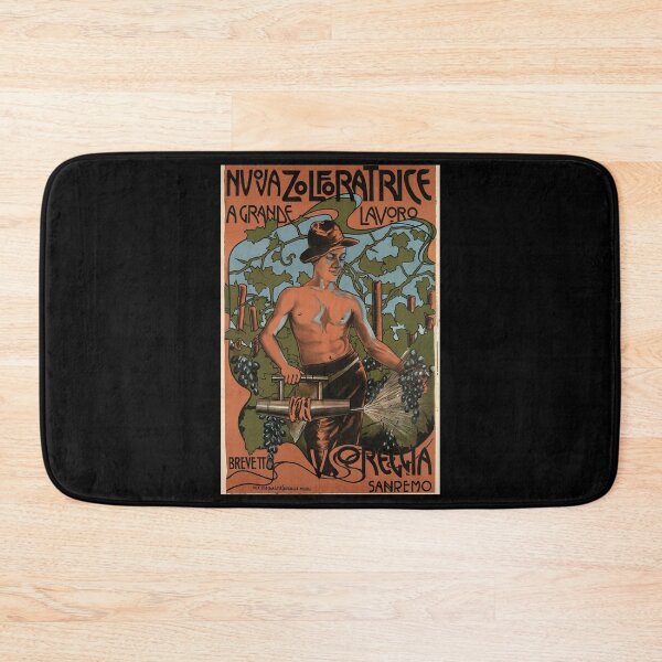 Item preview, retro nuova zolforatrice designed and sold by CorasPosters.