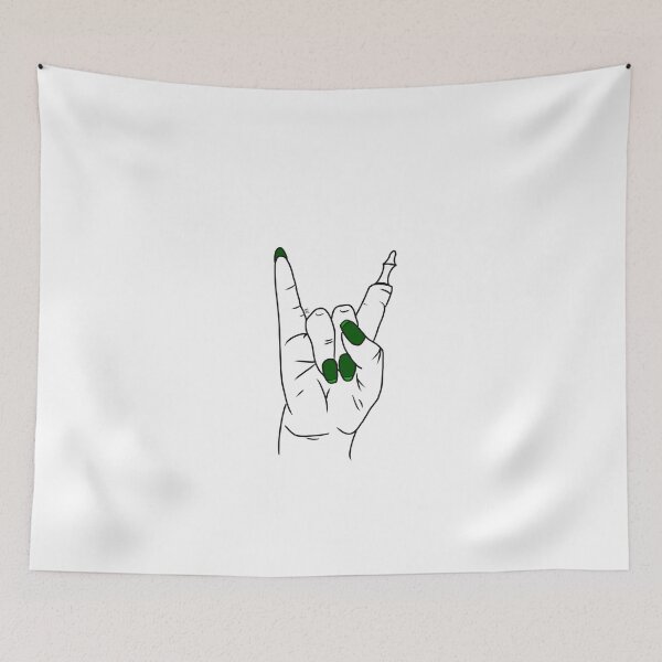 Item preview, Female zombie hand with metal green nails designed and sold by BV-creas.