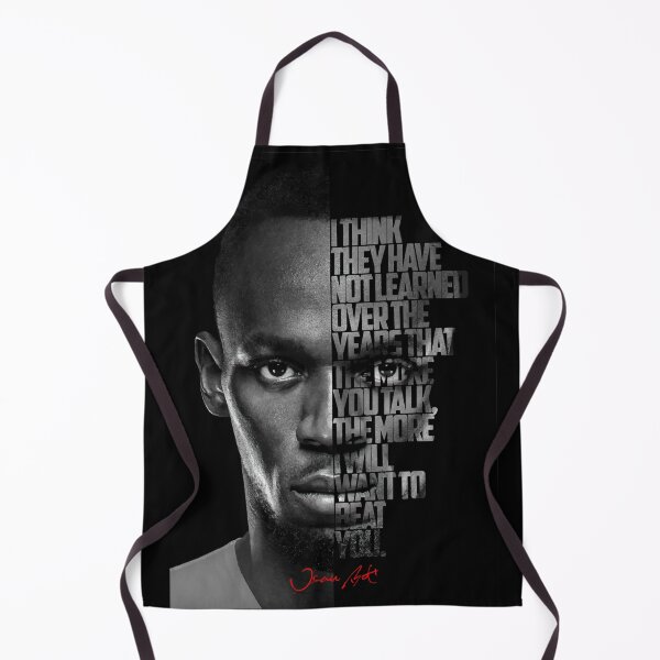 Item preview, Black and white Usain Bolt quote poster designed and sold by Enea Kelo.