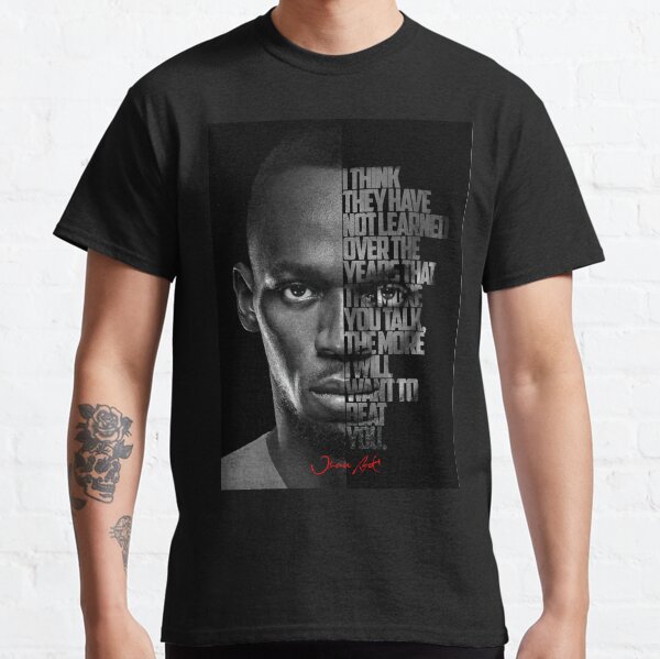 usain bolt running t shirt