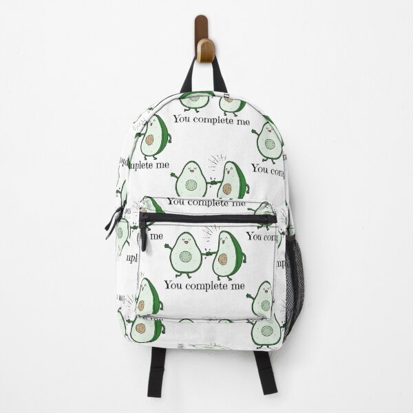 Item preview, You complete me avocado sayings designed and sold by OneTimeEngineer.