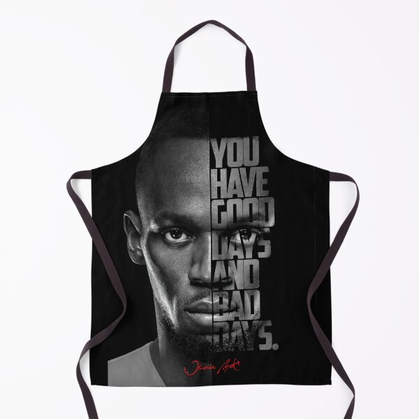 Item preview, Black and white Usain Bolt quote poster designed and sold by Enea Kelo.