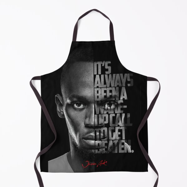 Item preview, Black and white Usain Bolt quote poster designed and sold by Enea Kelo.
