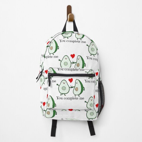 Item preview, You complete me avocado sayings designed and sold by OneTimeEngineer.