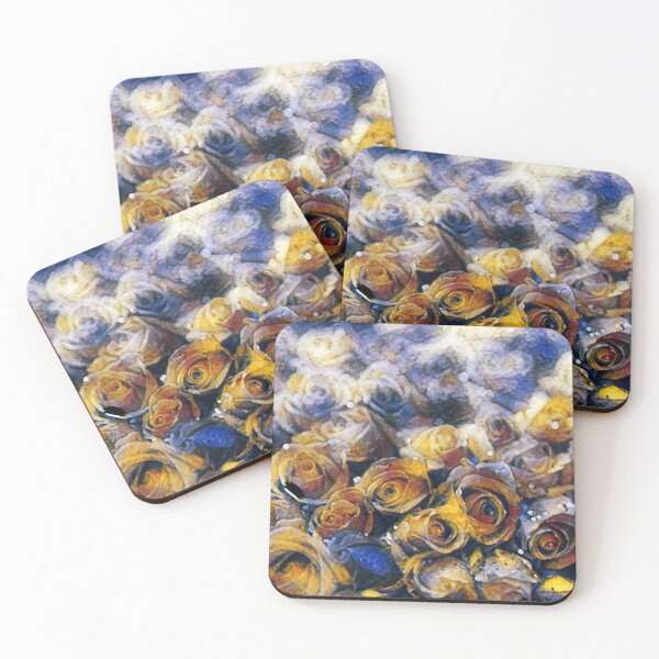 Item preview, Bunches of roses art designed and sold by CodingBee33.