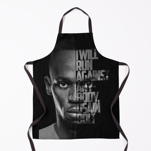 Item preview, Black and white Usain Bolt quote poster designed and sold by Enea Kelo.