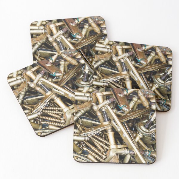 Item preview, Flea market: a pile of brass door handles designed and sold by VadimK.
