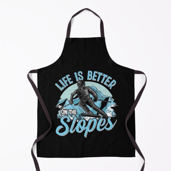 Item preview, Life Is Better On The Slopes Skiing & Snowboarding designed and sold by perfectpresents.