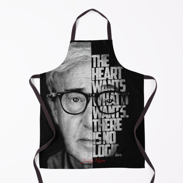 Item preview, Black and white Woody Allen quote poster designed and sold by Enea Kelo.