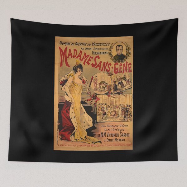Item preview, retro madame sans gene             designed and sold by CorasPosters.