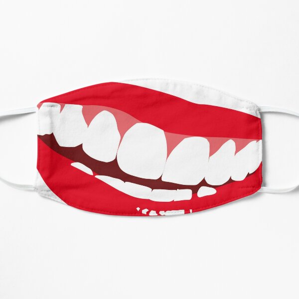 The Red Mouth - Smile Flat Mask
