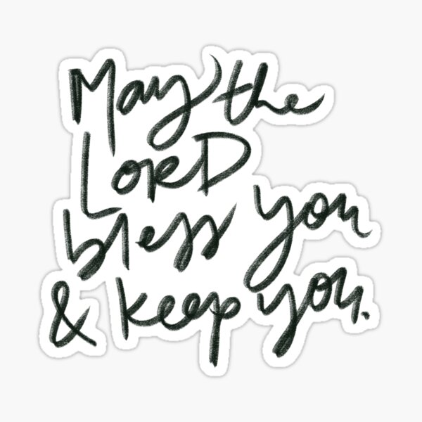 The Blessing Sticker