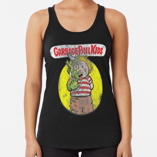 Garbage Pail Kids Vintage Sticker Pack Cover Racerback Tank Top