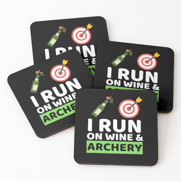 Item preview,  I Run On Wine & Archery designed and sold by bifkee19.