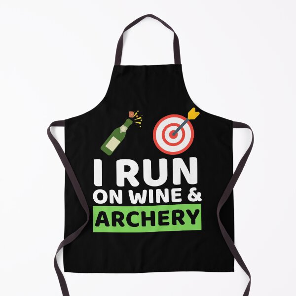 Item preview, I Run On Wine & Archery designed and sold by bifkee19.