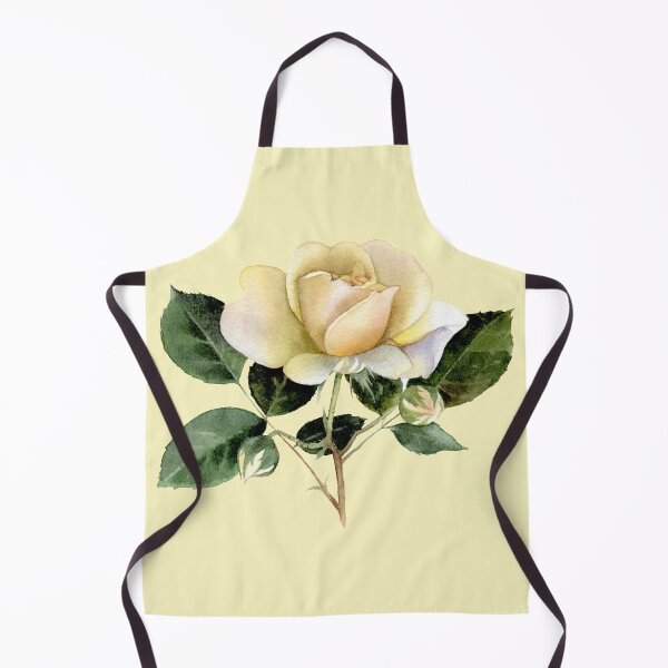 Artikelvorschau, Weiße gelbe Rose Aquarell entworfen und verkauft von ArtLab9.