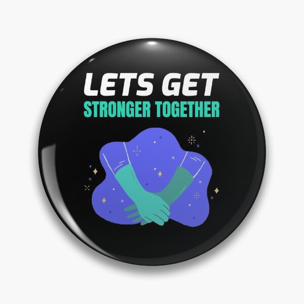 Item preview, Lets Get Stronger Together Hands designed and sold by jacks-tees.