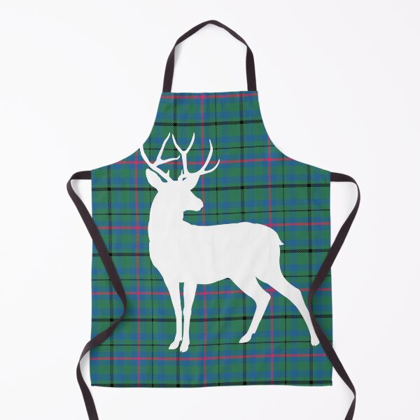 Item preview, Green Fantasy Tartan With Stag Holiday Season designed and sold by ElJimmo.
