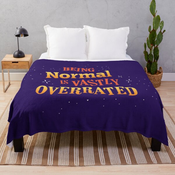 Item preview, Being Normal is Vastly Overrated designed and sold by Heyday Threads.