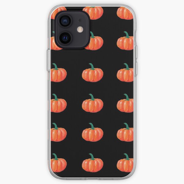 Pumpkin Print (Structured 2) iPhone Soft Case