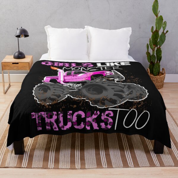 Item preview, girls like monster trucks too designed and sold by hadlamcom.