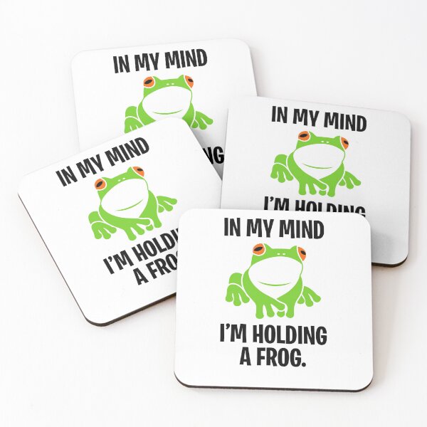 Item preview, In my mind I'm holding a frog designed and sold by BrandyKrat.