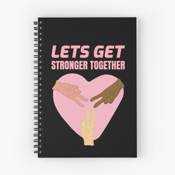 Item preview, Lets Get Stronger Together Heart Equality designed and sold by jacks-tees.