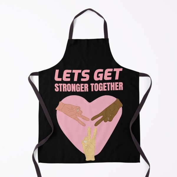 Item preview, Lets Get Stronger Together Heart Equality designed and sold by jacks-tees.