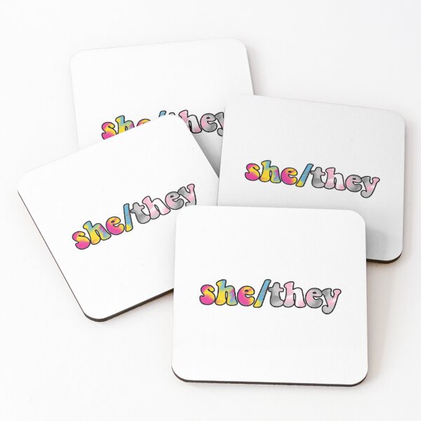 Item preview, she/they pan demigirl designed and sold by wordswithfonts.