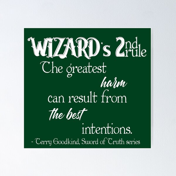 Item preview, Wizard's second rule designed and sold by maofdvora.