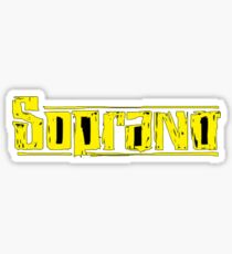 rap soprano Sticker