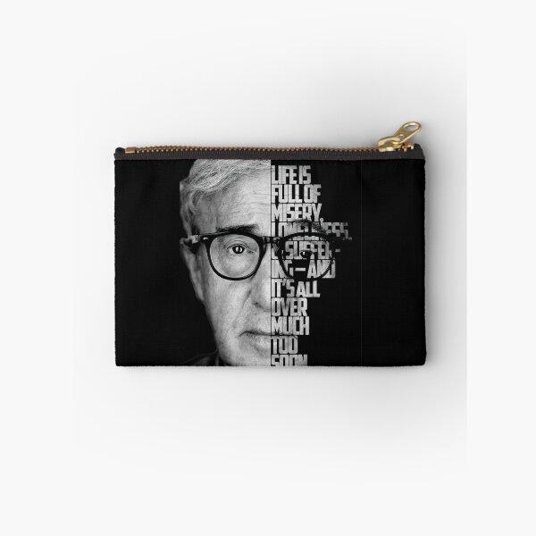 Artikelvorschau, Black and white Woody Allen quote poster entworfen und verkauft von Enea Kelo.