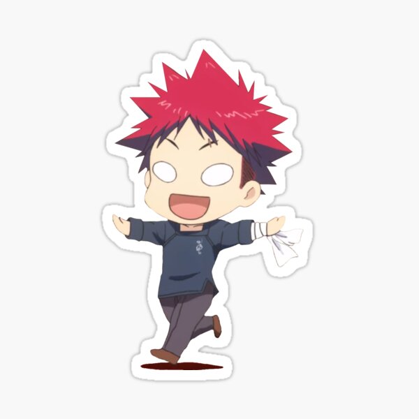 Guerres alimentaires - Chibi Soma Yukihira Sticker