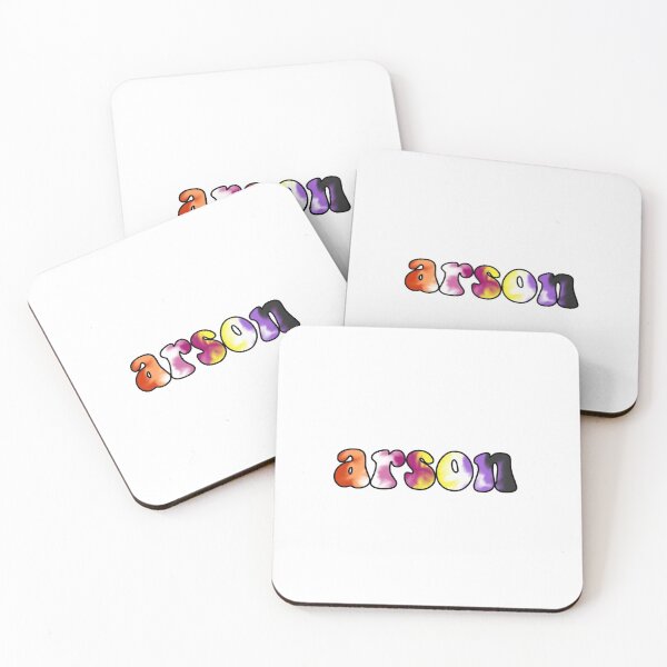 Item preview, arson enby lesbian designed and sold by wordswithfonts.