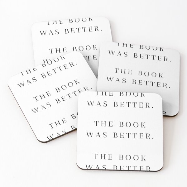 Item preview, The book was better (pack) designed and sold by AdelDa19.